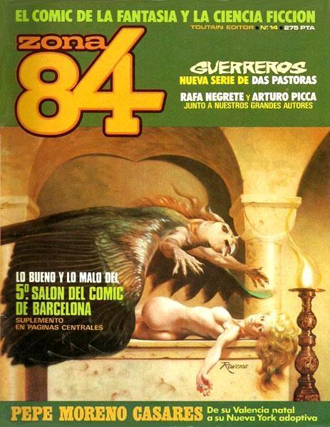 ZONA 84 # 14 | 17986 | ROWENA - GENIES - JOHN M. BURNS - JORDI BERNET-  ENRIQUE SÁNCHEZ ABULI - CARLOS TRILLO - MARTIN LODE