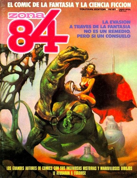 ZONA 84 # 21 | 17993 | JUAN GIMÉNEZ - JORDI BERNET - SILVIO CADELO - JIM SULLIVAN - ANTONIO TETTAMANTI - BRUCE JONES - CARL