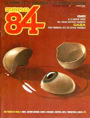 ZONA 84 # 24 | 17996 | SILVIO CADELO - JOSE ORTIZ - GENIES - BERNIE WRIGHTSON
 - ENRIQUE SÁNCHEZ ABULI - ANTONIO TETTAMANTI