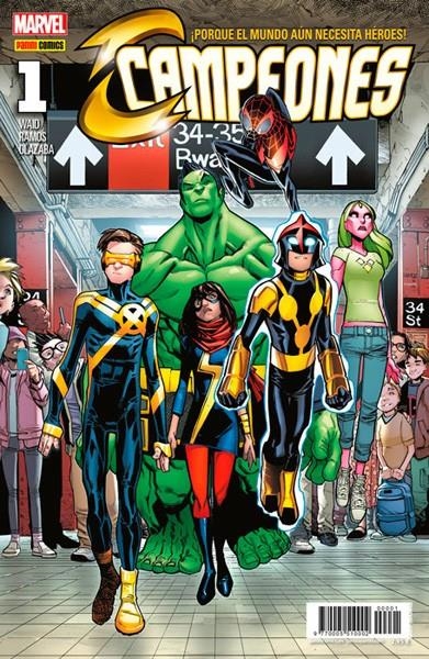 CAMPEONES # 01 | 977000551000200001 | MARK WAID - HUMBERTO RAMOS | Universal Cómics