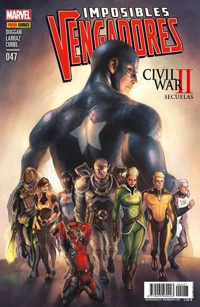 IMPOSIBLES VENGADORES # 47 CIVIL WAR II | 977000546900300047 | GERRY DUGGAN - PEPE LARRAZ