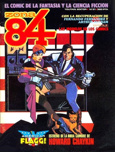 ZONA 84 # 31 | 18003 | GENIES - JORDI BERNET - ENRIQUE SÁNCHEZ ABULI - ANTONIO SEGURA - HOWARD CHAYKIN - FERNANDO FERNANDEZ