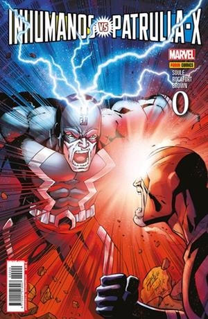 INHUMANOS VS. PATRULLA-X # 00 PORTADA ALTERNATIVA | 977000151300700000 | CHARLES SOULE - KENNETH ROCAFORT | Universal Cómics