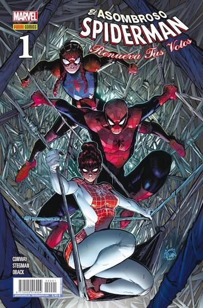 ASOMBROSO SPIDERMAN RENUEVA TUS VOTOS # 01 | 977000551600400001 | GERRY CONWAY - RYAN STEGMAN | Universal Cómics