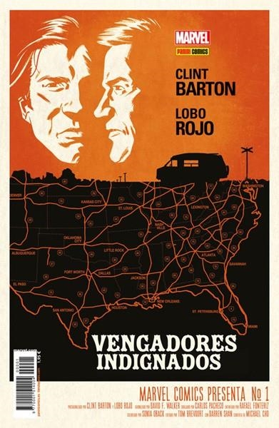 VENGADORES INDIGNADOS # 01 PORTADA ALTERNATIVA | 977000151400400001 | DAVID F. WALKER - CARLOS PACHECO