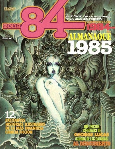 ZONA 84 ALMANAQUE 1985 | 18069 | SHAWN McMANUS - BOB KLINE - A. MARTINEZ - LUCHO OLIVERA - CARLOS INK - NEAL MCPHEETERS - GEORGE PRAT