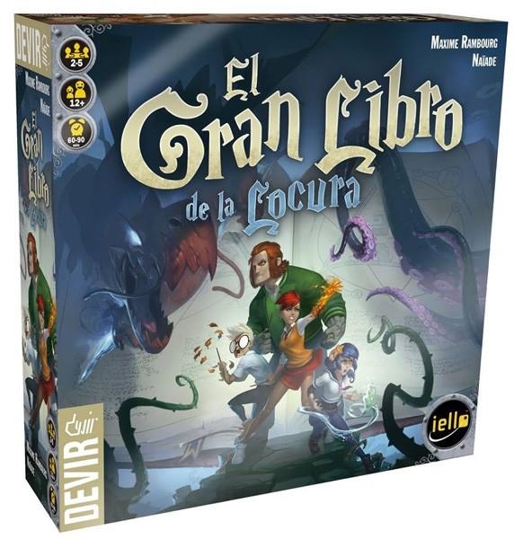 EL GRAN LIBRO DE LA LOCURA JUEGO DE TABLERO | 8436017223569 | MAXIME RAMBOURG - NAIADE | Universal Cómics