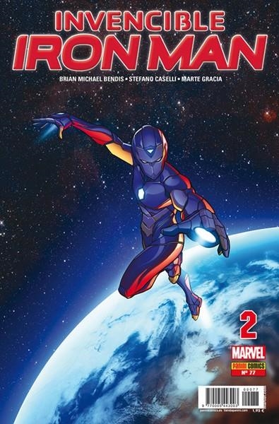 INVENCIBLE IRON MAN VOL 2 # 077 | 977000544300300077 | BRIAN MICHAEL BENDIS - STEFANO CASELLI | Universal Cómics