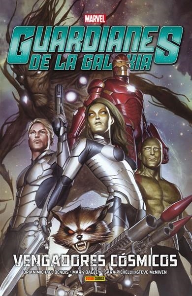 GUARDIANES DE LA GALAXIA, VENGADORES CÓSMICOS | 9788490949405 | BRIAN MICHAEL BENDIS - MARK BAGLEY - STEVE MCNIVEN - SARA PICHELLI - VARIOS AUTORES | Universal Cómics