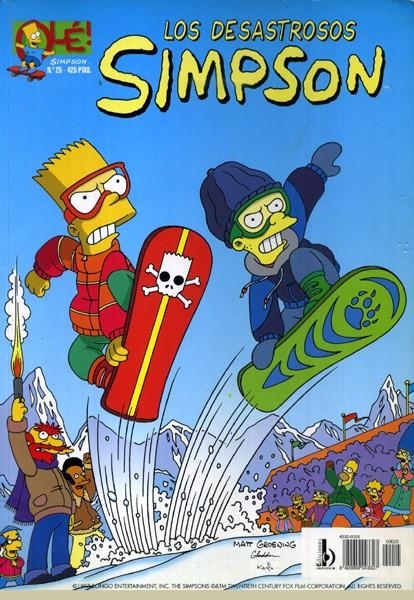 OLE SIMPSON # 025 LOS DESATROSOS SIMPSON | 842000904332700025 | MATT GROENING - VARIOS AUTORES