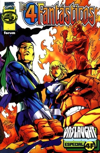 LOS 4 FANTASTICOS ONSLAUGHT | 978843955910800001 | TOM DE FALCO - CARLOS PACHECO | Universal Cómics