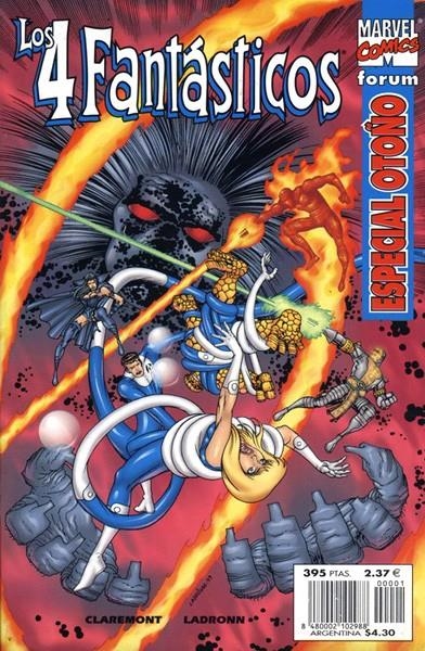 LOS 4 FANTÁSTICOS ESPECIAL OTOÑO 2000 | 848000210298800001 | CHRIS CLAREMONT - JOSE LADRONN | Universal Cómics