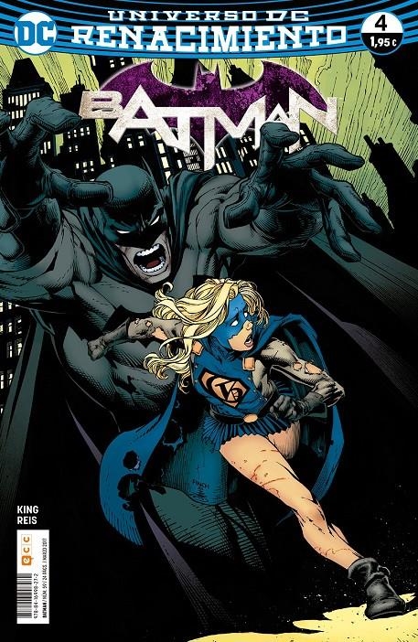 BATMAN # 059 RENACIMIENTO 4 | 9788416998272 | TOM KING - IVAN REIS | Universal Cómics