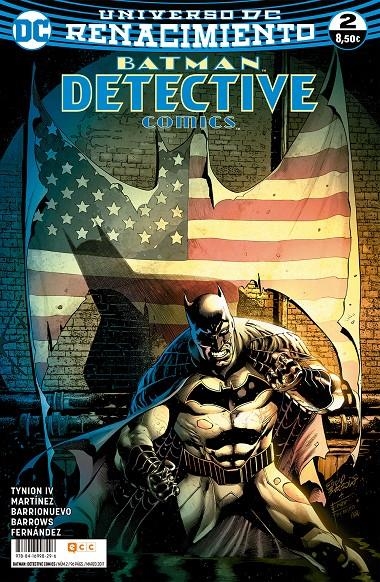 BATMAN DETECTIVE COMICS # 02 RENACIMIENTO | 9788416998296 | AL BARRIONUEVO - ÁLVARO MARTÍNEZ - EDDY BARROWS - JAMES TYNION IV - RAÚL FERNÁNDEZ | Universal Cómics