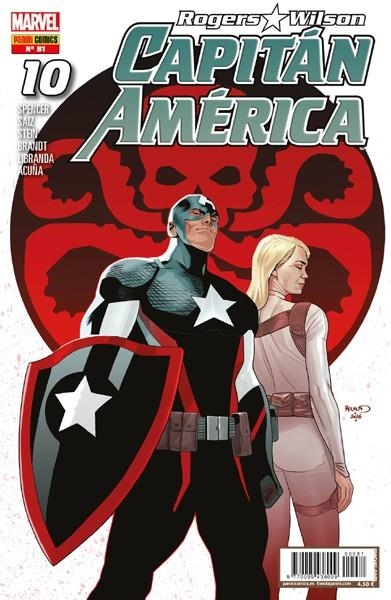 CAPITÁN AMÉRICA VOL 8 # 081 STEVE ROGERS Y SAM WILSON 10 | 977000543800900081 | NICK SPENCER - JESUS SAIZ - PAUL RENAUD | Universal Cómics