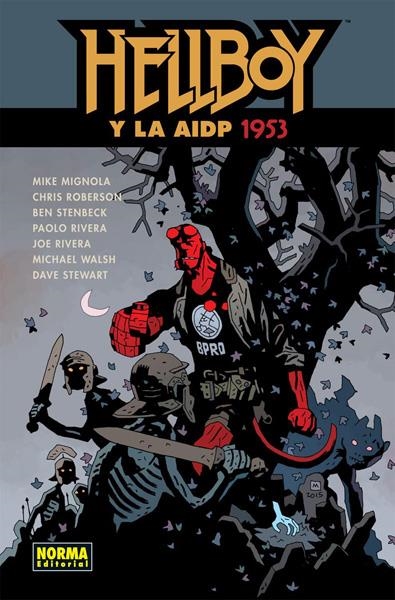 HELLBOY EDICIÓN EN CARTONÉ # 20 HELLBOY Y LA AIDP 1953 | 9788467925333 | MIKE MIGNOLA - CHRIS ROBERSON - BEN STENBECK - MICHAEL WALSH - PAOLO RIVERA