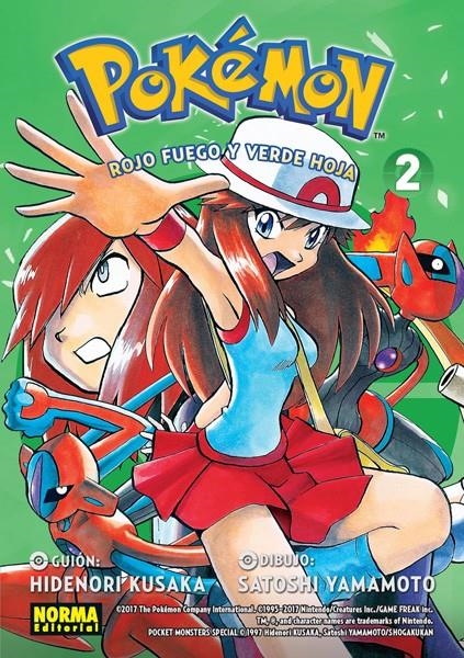 POKÉMON # 14 ROJO FUEGO Y VERDE HOJA # 02 | 9788467925135 | HIDENORI KUSAKA - SATOSHI YAMAMOTO