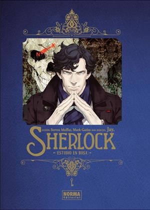 SHERLOCK EDICIÓN DELUXE # 01 ESTUDIO EN ROSA | 9788467926590 | STEVEN MOFFAT - JAY - MARK GATISS | Universal Cómics