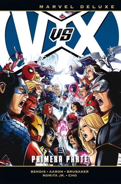 VENGADORES VS. LA PATRULLA-X MARVEL DELUXE # 01 PRIMERA PARTE | 9788491670056 | BRIAN M. BENDIS - JASON AARON - JONATHAN HICKMAN - FRANK CHO - JOHN ROMITA JR. - OLIVIER COIPEL | Universal Cómics