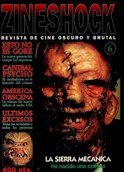 ZINESHOCK # 06 REVISTA DE CINE OSCURO Y BRUTAL | 141005 | JAUME BALAGUERO - VARIOS AUTORES