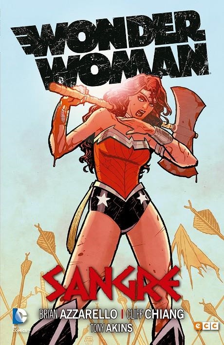 WONDER WOMAN CARTONÉ # 01 SANGRE 2ª EDICIÓN | 9788417063887 | BRIAN AZZARELLO - CLIFF CHIANG | Universal Cómics