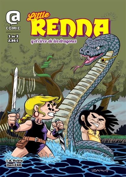 LITTLE RENNA Y EL CIRCO DE LOS DRAGONES # 01 | 141049 | DANIEL ZARZUELO - JOSE ANTONIO RUBIO - PABLO MARCO MATEO - | Universal Cómics