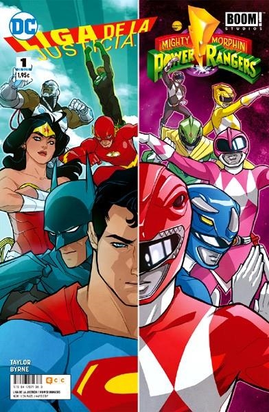 LIGA DE LA JUSTICIA / POWER RANGERS # 01 | 9788417071363 | STEPHEN BYRNE - TOM TAYLOR
