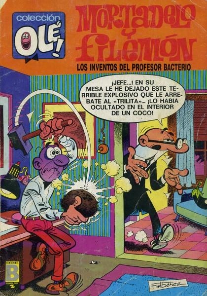 OLE MORTADELO # 098 LOS INVENTOS DEL PROFESOR BACTERIO | 842000904301300098 | FRANCISCO IBAÑEZ | Universal Cómics