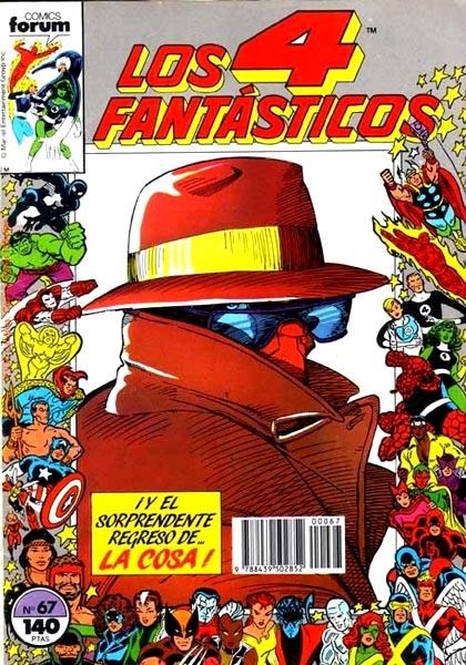 LOS 4 FANTÁSTICOS VOLUMEN I # 067 | 978843950285200067 | JIM SHOOTER - STAN LEE - JOHN BUSCEMA - MARC SILVESTRI - JERRY ORDWAY