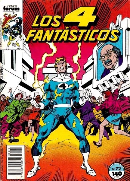 LOS 4 FANTÁSTICOS VOLUMEN I # 072 | 978843950285200072 | ROGER STERN - TOM DEFALCO - SAL BUSCEMA - JOHN BUSCEMA | Universal Cómics