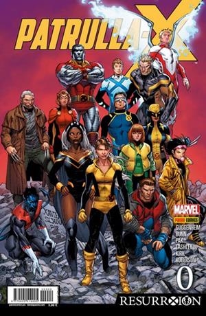 PATRULLA-X RESURRXIÓN # 00 | 977000551900500000 | MARC GUGGENHEIM - KEN LASHLEY | Universal Cómics