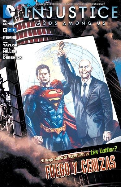 2aMA INJUSTICE, GODS AMONG US # 08 | 2M141618 | JHEREMY RAAPACK - MIKE S. MILLER - TOM TAYLOR - TOM DERENICK | Universal Cómics