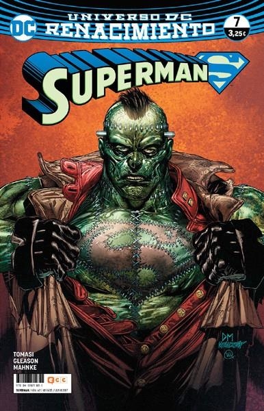 SUPERMAN # 62 RENACIMIENTO PARTE 7 | 9788417071851 | PETER TOMASI - PATRICK GLEASON - DOUG MAHNKE | Universal Cómics
