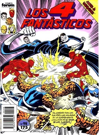 LOS 4 FANTÁSTICOS VOLUMEN I # 098 | 978843950285200098 | JOHN HARKNES - RICH BUCKLER - WALTER SIMONSON | Universal Cómics