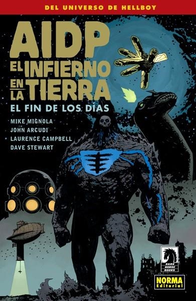 AIDP # 30 EL INFIERNO EN LA TIERRA 13 EL FIN DE LOS DIAS | 9788467926453 | MIKE MIGNOLA - JOHN ARCUDI - DAVE STEWART - LAURENCE CAMPBELL | Universal Cómics