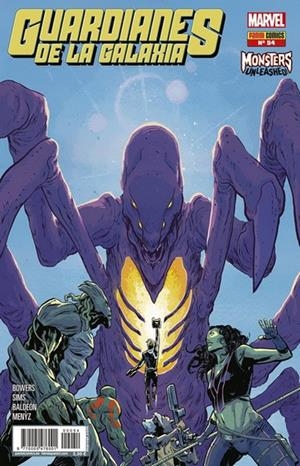 GUARDIANES DE LA GALAXIA # 054 MONSTERS UNLEASHED | 977000547600100054 | CHAD BOWERS - CHRIS SIMS - DAVID BALDEÓN
