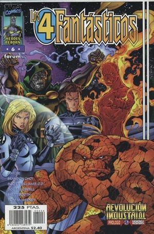 LOS 4 FANTÁSTICOS VOLUMEN II HÉROES REBORN # 06 | 848000216893900006 | JIM LEE - BRANDON CHOI - SCOTT WILLIAMS - SCOTT LOBDELL - BRETT BOOTH