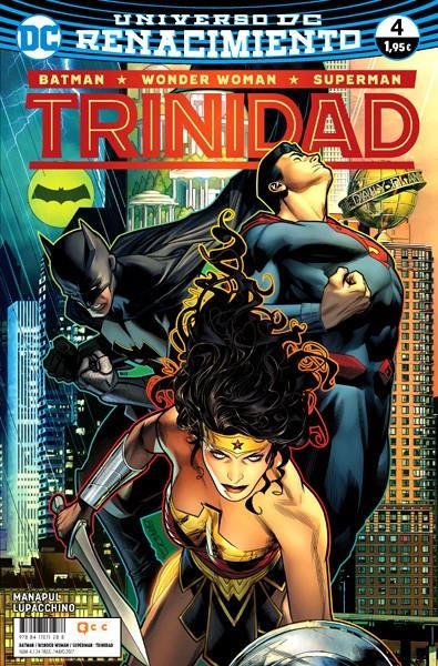 2aMA BATMAN SUPERMAN WONDER WOMAN TRINIDAD # 04 RENACIMIENTO | 2M142229 | FRANCIS MANAPUL - EMANUELA LUPACCHINO | Universal Cómics