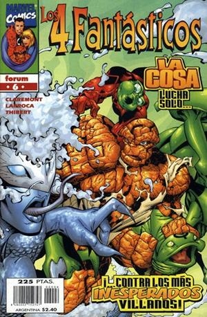 LOS 4 FANTÁSTICOS VOLUMEN III # 06 | 848000215274700006 | CHRIS CLAREMONT - SALVADOR LARROCA - ART THIBERT - STEVE OLIFF | Universal Cómics