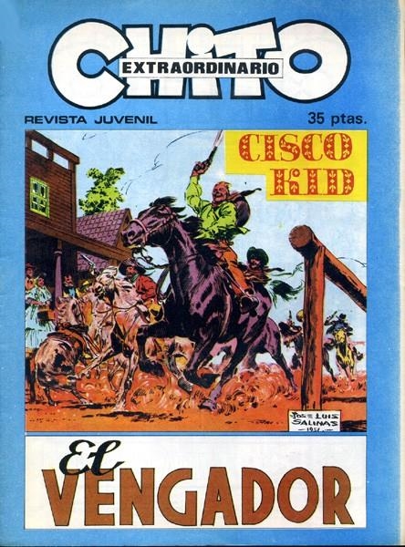CHITO EXTRAORDINARIO # 15 CISCO KID, EL VENGADOIR | 142323 | JOSE LUIS SALINAS | Universal Cómics