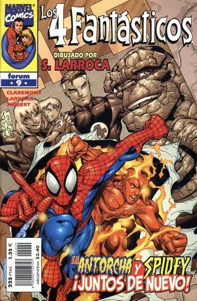 LOS 4 FANTÁSTICOS VOLUMEN III # 09 | 848000215274700009 | CHRIS CLAREMONT - SALVADOR LARROCA - ART THIBERT - STEVE OLIFF