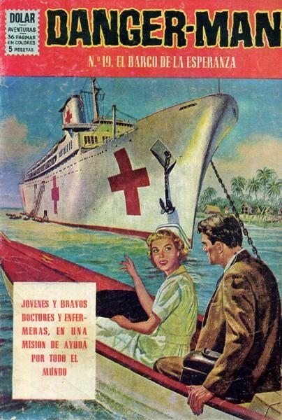 DANGER-MAN # 19 EL BARCO DE LA ESPERANZA | 142345 | VARIOS AUTORES