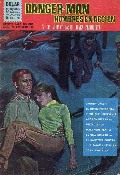 DANGER-MAN # 35 HOMBRES EN ACCION, JOHNNY JASON, JOVEN PERIODISTA | 142361 | VARIOS AUTORES