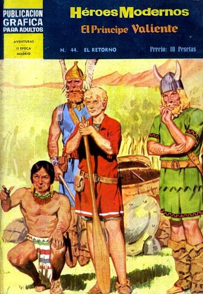HEROES MODERNOS # 44 EL PRINCIPE VALIENTE, EL RETORNO | 142385 | HAROLD FOSTER