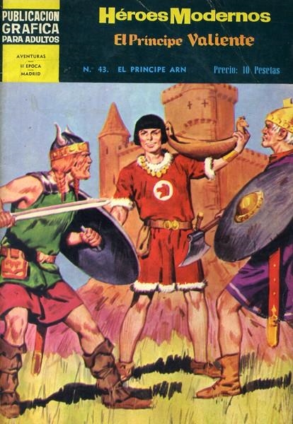 HEROES MODERNOS # 43  EL PRINCIPE VALIENTE, EL PRINCIPE ARN | 142388 | HAROLD FOSTER | Universal Cómics