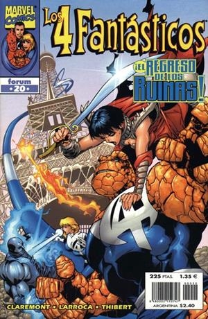 LOS 4 FANTÁSTICOS VOLUMEN III # 20 | 848000215274700020 | CHRIS CLAREMONT - SALVADOR LARROCA - ART THIBERT - STEVE OLIFF | Universal Cómics