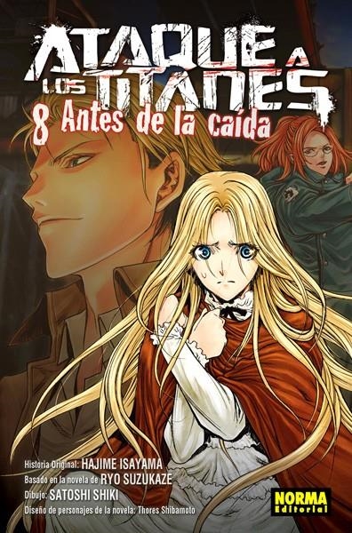 ATAQUE A LOS TITANES, ANTES DE LA CAÍDA # 08 | 9788467928136 | HAJIME ISAYAMA - SATOSHI SHIKI - RYO SUZUKAZE - SHIBAMOTO | Universal Cómics