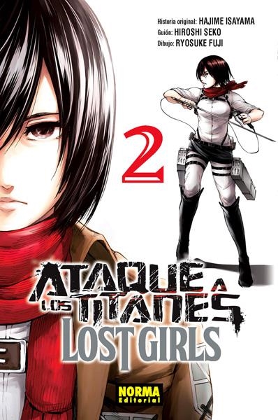 ATAQUE A LOS TITANES LOST GIRLS # 02 | 9788467927856 | HAJIME ISAYAMA - HIROSHI SEKO - RYOSUKE FUJI | Universal Cómics