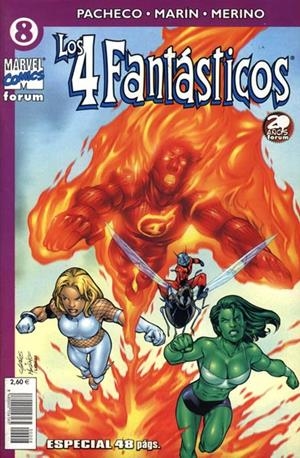 LOS 4 FANTÁSTICOS VOLUMEN IV # 08 | 848000215616500008 | CARLOS PACHECO - RAFA MARIN - JESUS MERINO | Universal Cómics