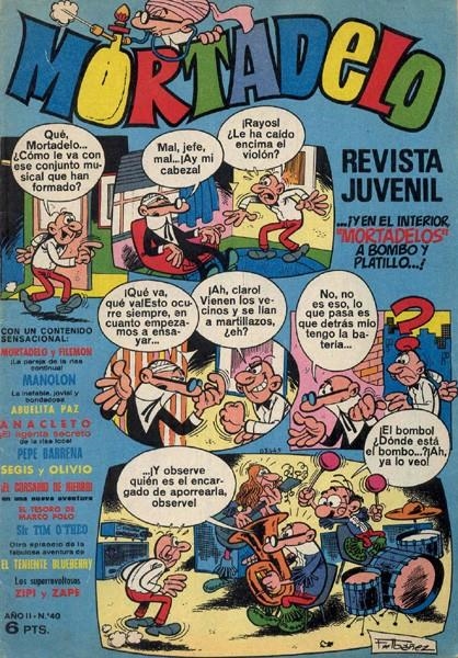 MORTADELO 1970 # 040 | 143048 | FRANCISCO IBAÑEZ - VARIOS AUTORES | Universal Cómics